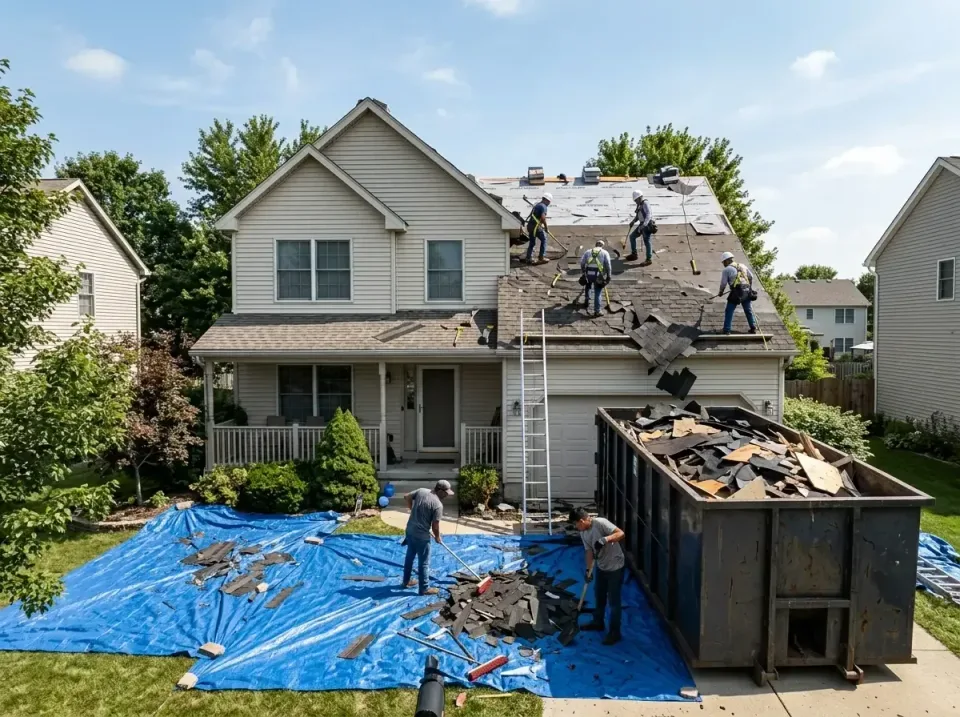 roof-replacement-debris-remova-004 — frequently asked questions, Cheapest Dumpster Rentals in Greentown, OH